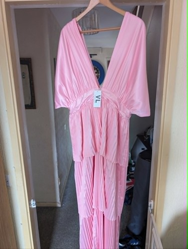 Virgos lounge pink - , pleated