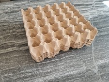 1,000+ lot - Recycled Paper & Moulded Pulp Commercial Egg Trays Chicken Poultry