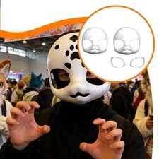 Easy-to-wear fursuit head