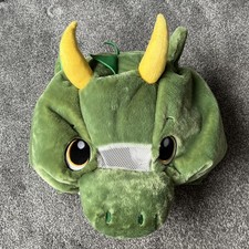 Plush Dragon Costume Cosplay Mascot Mask Adult Size - Used Once - Free Postage