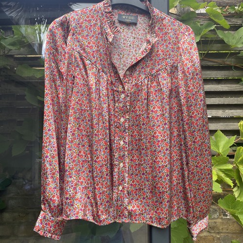 Wyse floral silk shirt new - floral,