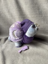 Vintage Tonka Keypers Bedtime Sheldon Lilac Blue Purple Soft Plush Toy 80s