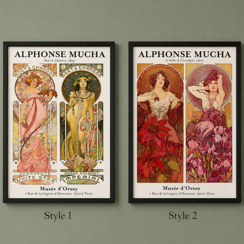 Styles alphonse mucha - styles,