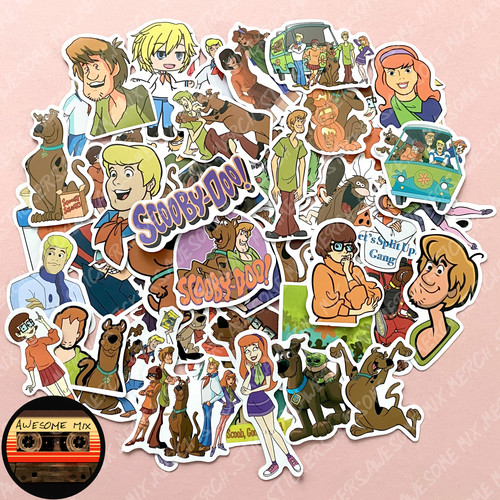 Scooby doo cartoon - doo, stickers