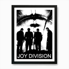 Joy Division Art Print Framed