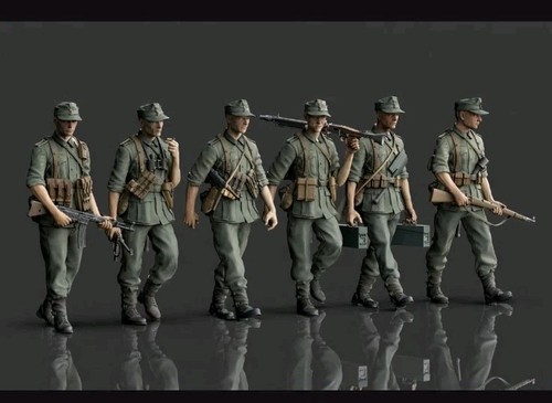 Ww2 german soldiers - 1:35,