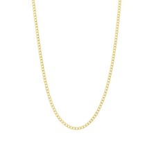 14k Yellow Gold 2mm Curb Chain