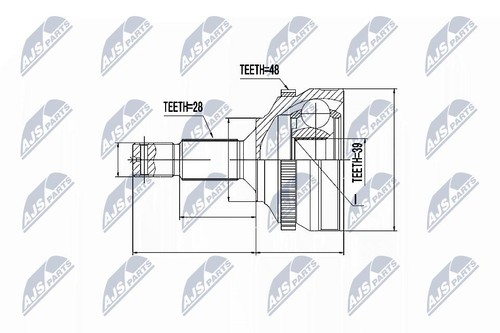 Nty driveshaft joint kit - driveshaft,