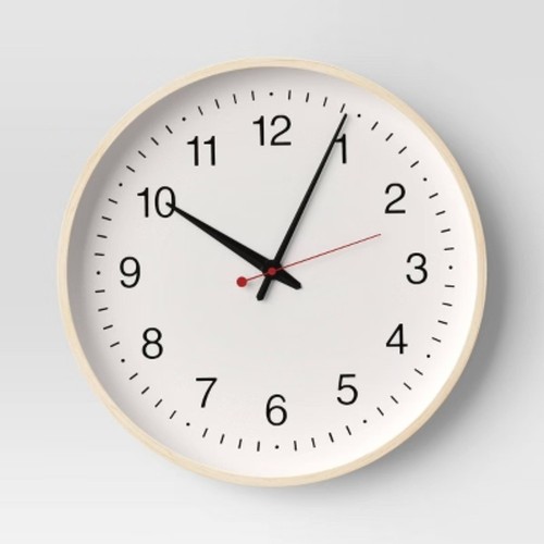 Schoolhouse wall clock - schoolhouse,