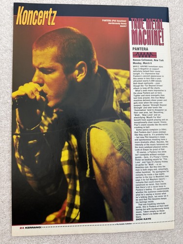 Pantera phil anselmo - pantera,,