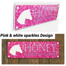 White and Pink Glitter Effect