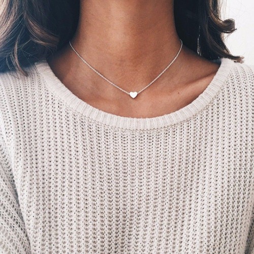 Women tiny heart choker - women,