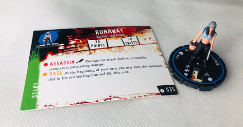 Horrorclix runaway 035 blue - runaway,