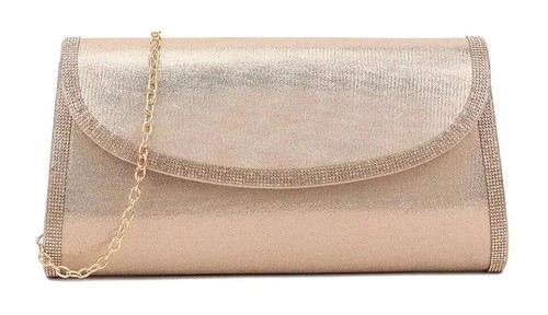 Ladies faux suede - ladies, clutch