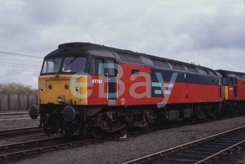 35mm railway slide class 47 - railway, of