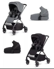 Silver Cross Dune Glacier Pushchair Stroller Buggy and Compact Carrycot 