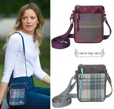 Tweed Phone Pouch Cross Body