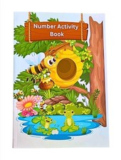 Number Activity Book 1-20 Hand