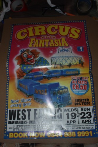 Circus fantasia poster cirque - fantasia,