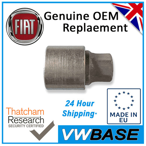 Fiat 500 wheel lock - wheel, key