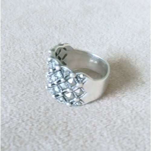 Vintage marcasite sterling - vintage,