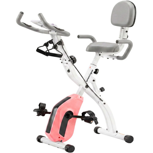 Folding exercise bike - exercise,