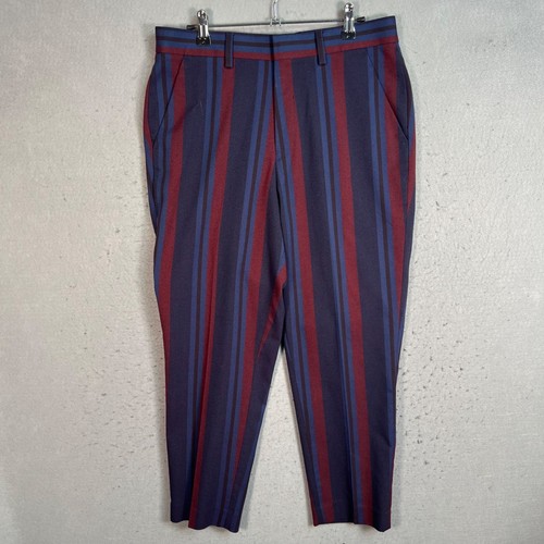 Asos mens cropped - blue, maroon
