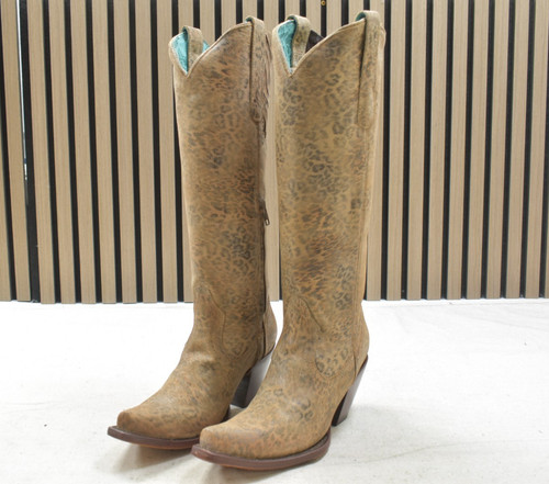 Corral ladies brown - brown, printed