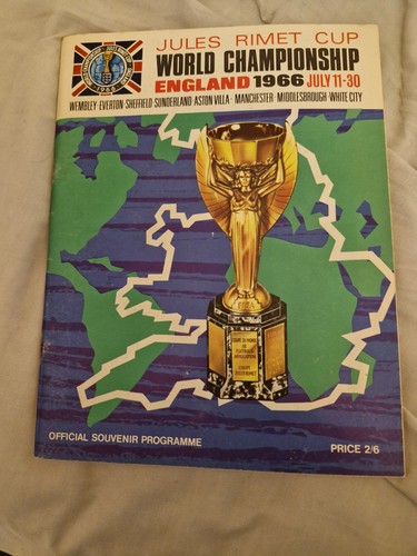 1966 world cup programme