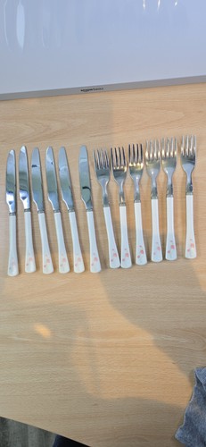 Retro vintage cutlery set - retro,