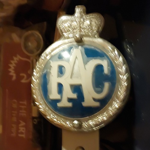 Rac vintage motor car badge - vintage,