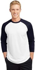 Brave Soul Mens Contrast Raglan Two Tone Sleeve T-Shirt