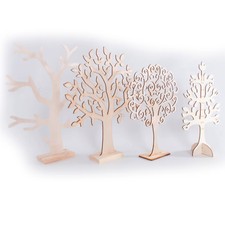 Wooden Jewellery Stand Tree