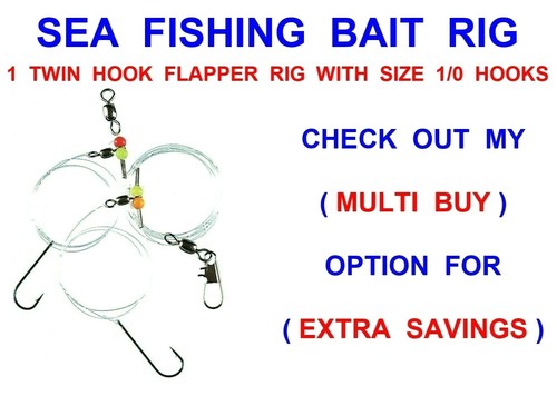 Twin hook flapper - hook,