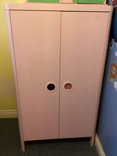 IKEA Kids Pink Busunge Wardrobe/bed /dolls house 