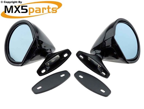 Mx5 gloss black retro style - black,