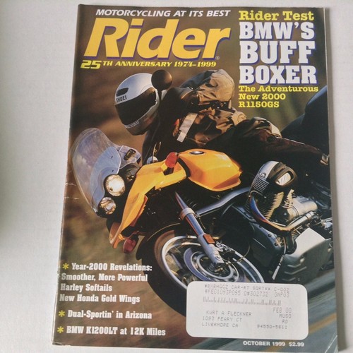 Rider magazine harley softails - rider,