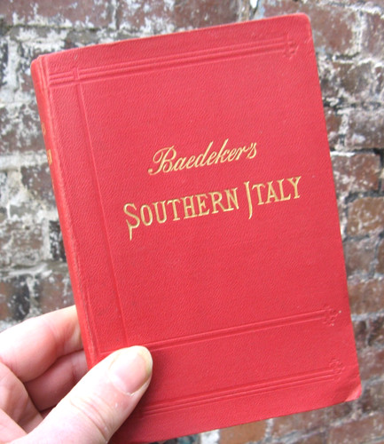 1912 southern italy - italy-, baedeker