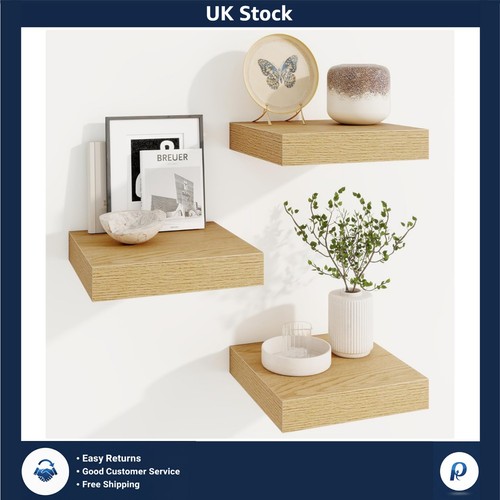 Rustic oak deep floating wall - rustic,