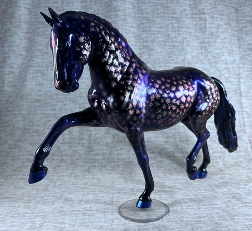 Custom painted breyer landler - painted,