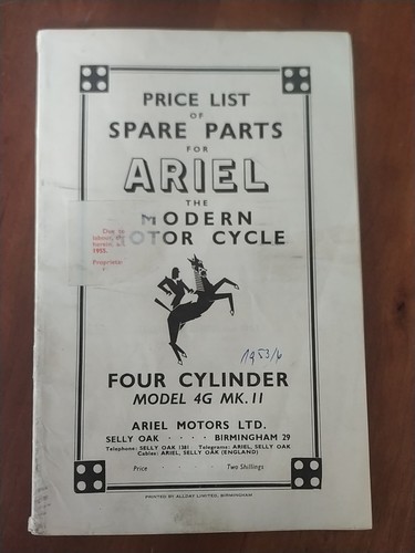 Ariel square four cylinder - four,