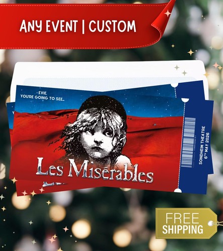 Les miserables musical novelty - les,