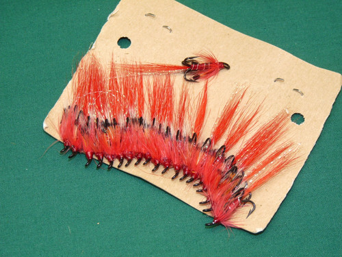 New packet salmon flies - 20, in