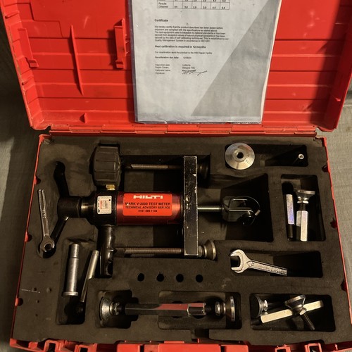 Hilti mark 2000 test meter - hilti,