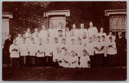 Church choir and vicar - church,