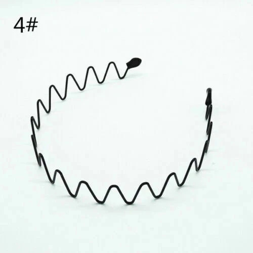 Black metal sports hair head - sports, hair/head