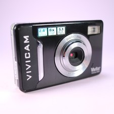 Vivitar Digital Camera Vivicam 5024 5.1MP Black Tested