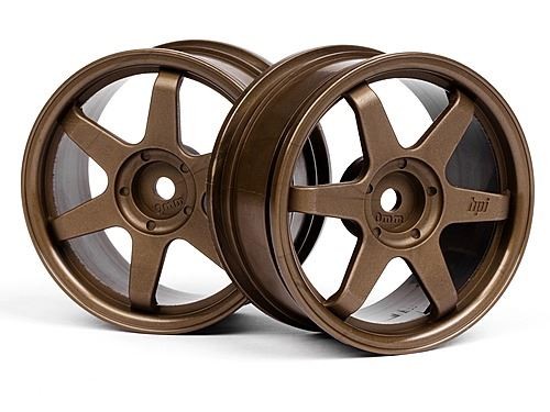 Hpi te37 wheel 26mm bronze - 26mm,