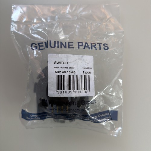 Genuine husqvarna - genuine,