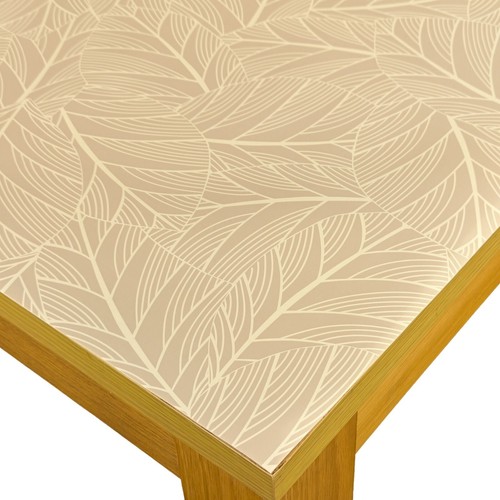 Padded table protector with - table,